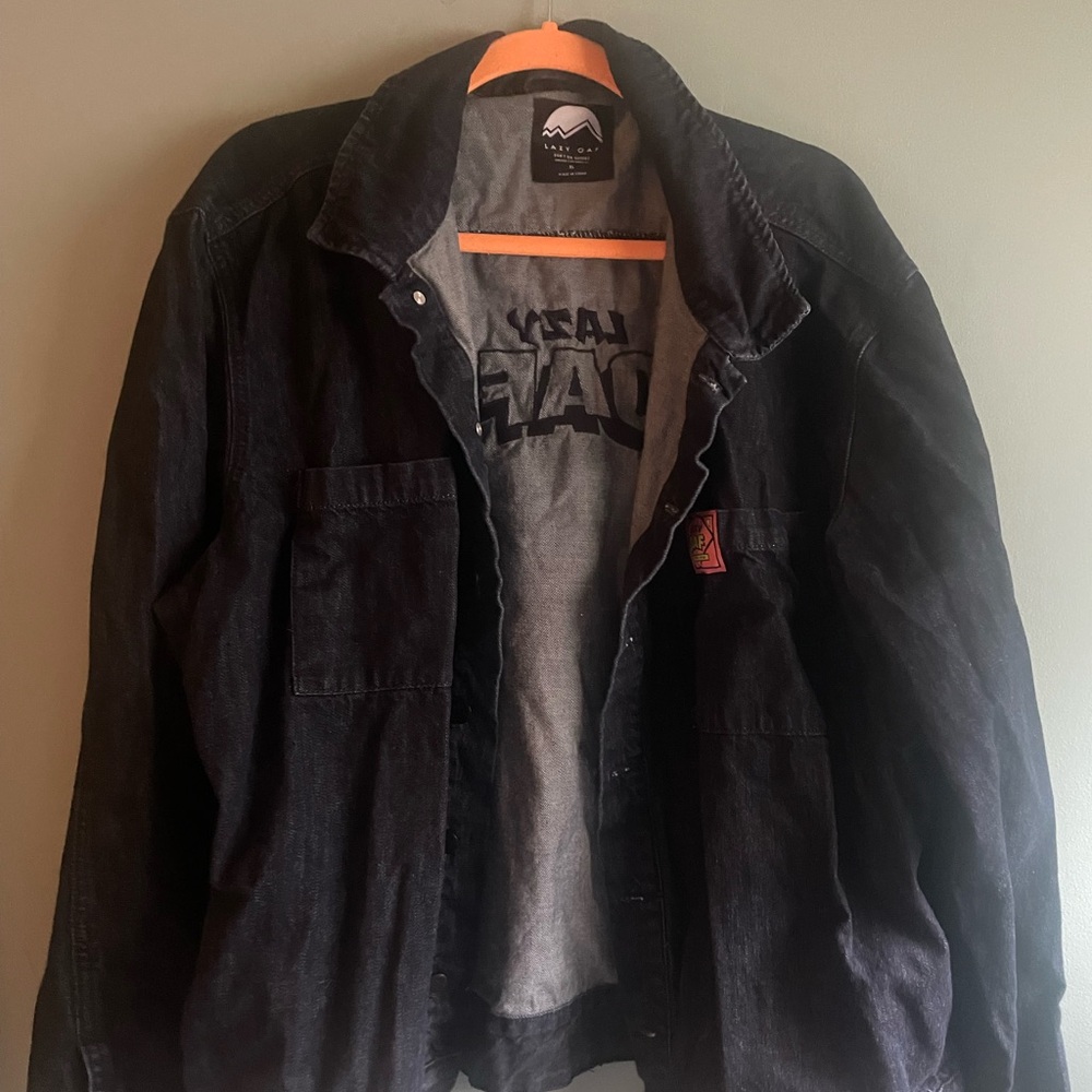Black Denim Jacket by
